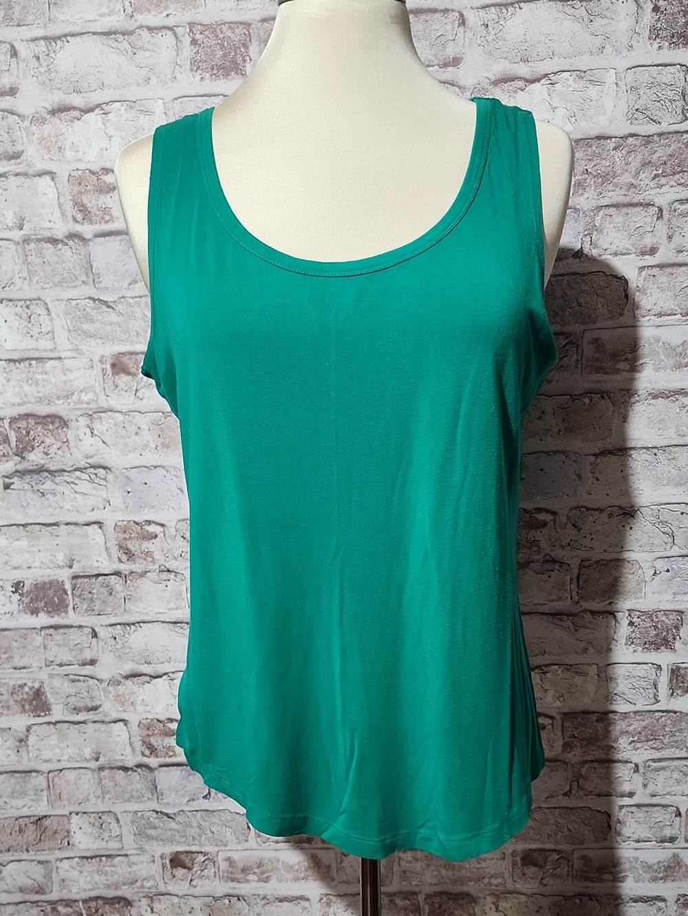 Skye's the Limit Teal Scoop Neck Tank Top